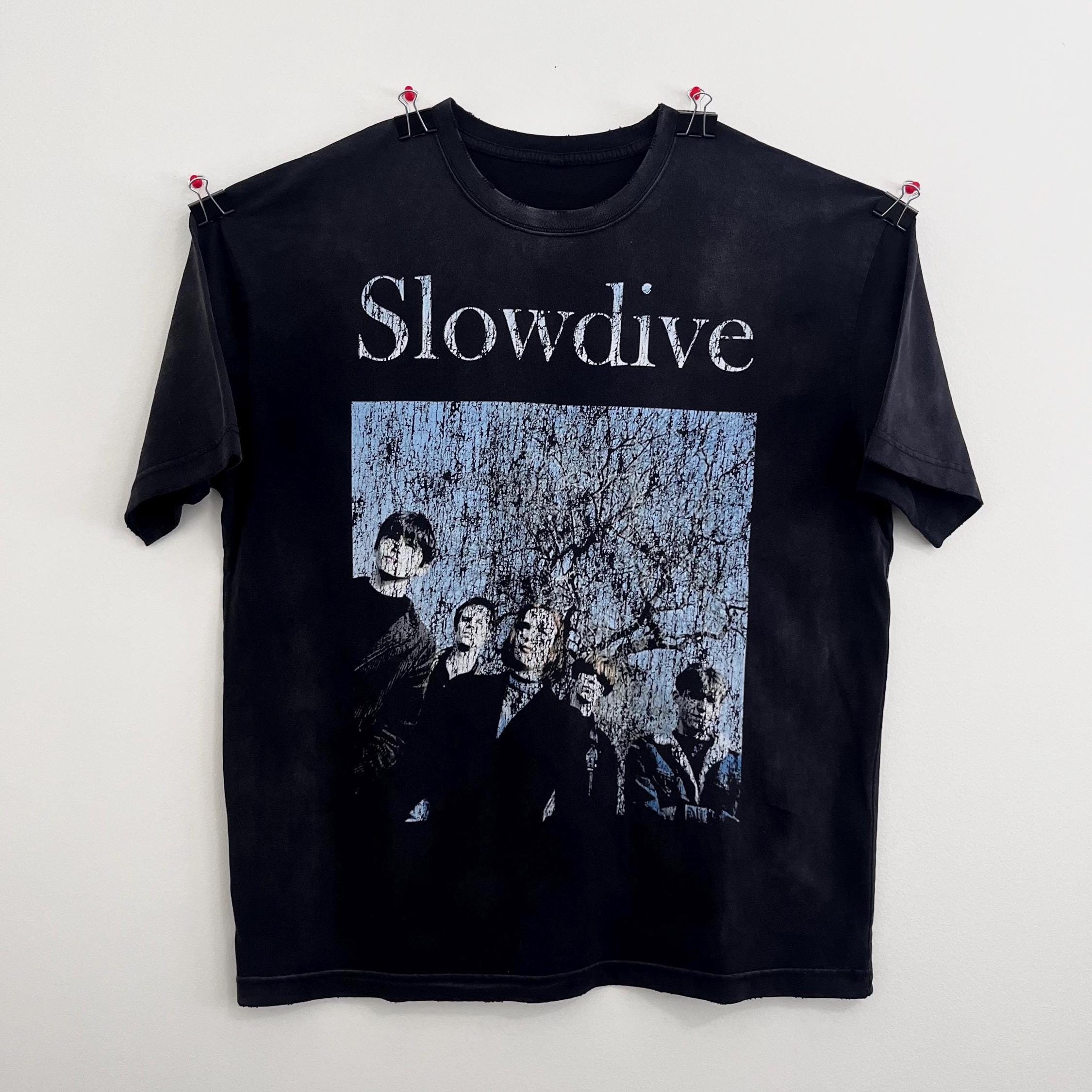 slowdive スロウダイヴ ロングスリーブ バンドTシャツ RIDE MBV Slowdive T-shirt | Shoegaze Dream Pop Tee | Indie Rock Band Shirt
