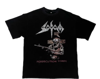 Sodom T-shirt | Persecution Mania Thrash Metal Tee | German Thrash