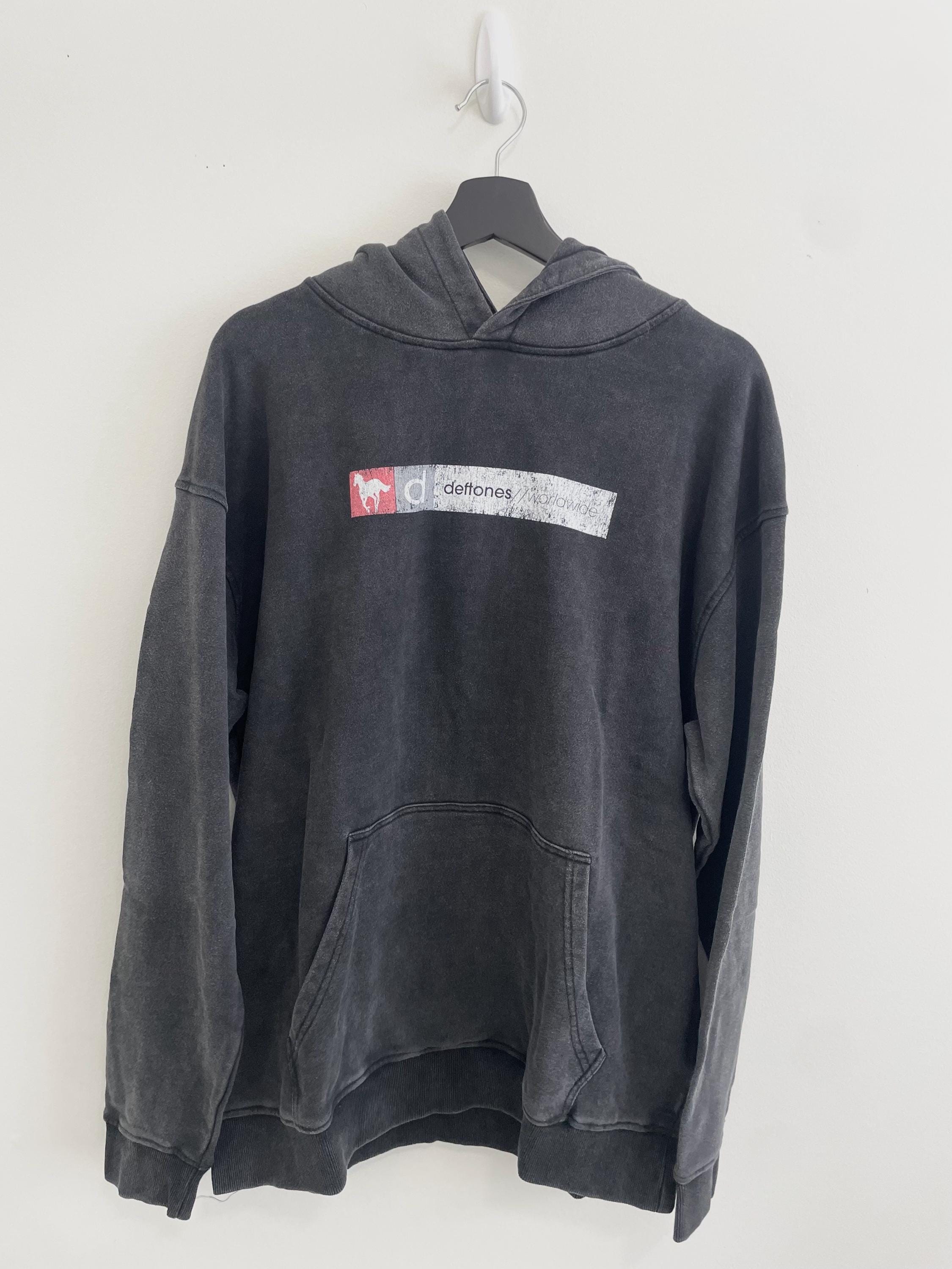 Deftones Worldwide Hoodie | White Pony Sweatshirt | Alternative
