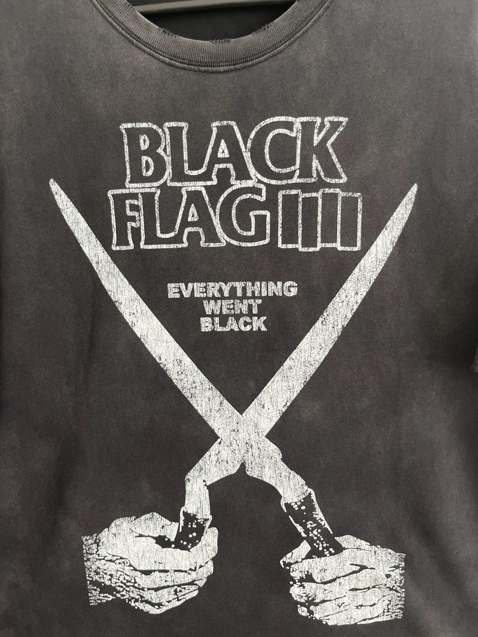 Black Flag T-shirt | Punk Tee | Hardcore Band Shirt | Vintage