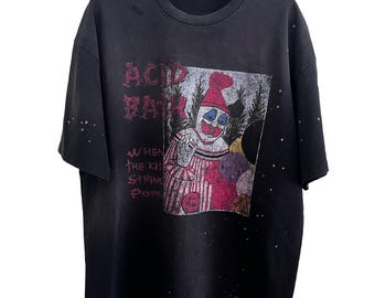 Acid Bath When the Kite String Pops T-Shirt | Sludge Metal Tee | NOLA Sludge Heavy Metal Band Tshirt | Vintage Style Sun Faded Shirt