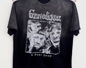 希少 90s Gravediggaz グレイブディガズ Tシャツ vintage Gravediggaz 6 Feet Deep T-shirt | 90s Hip Hop Rap Tee