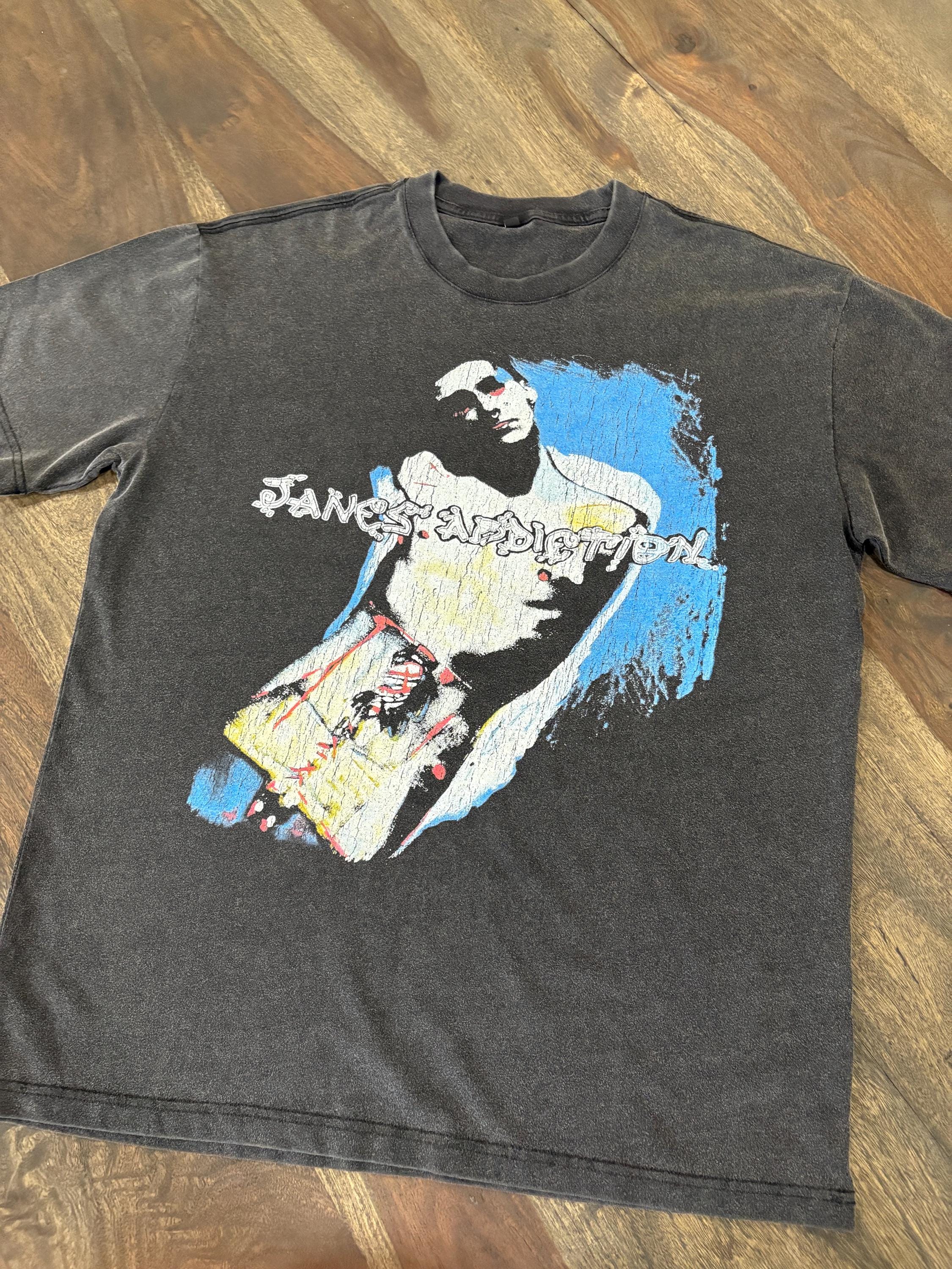 Jane's Addiction T-shirt | 90s Alternative Rock Band Shirt | Faded
