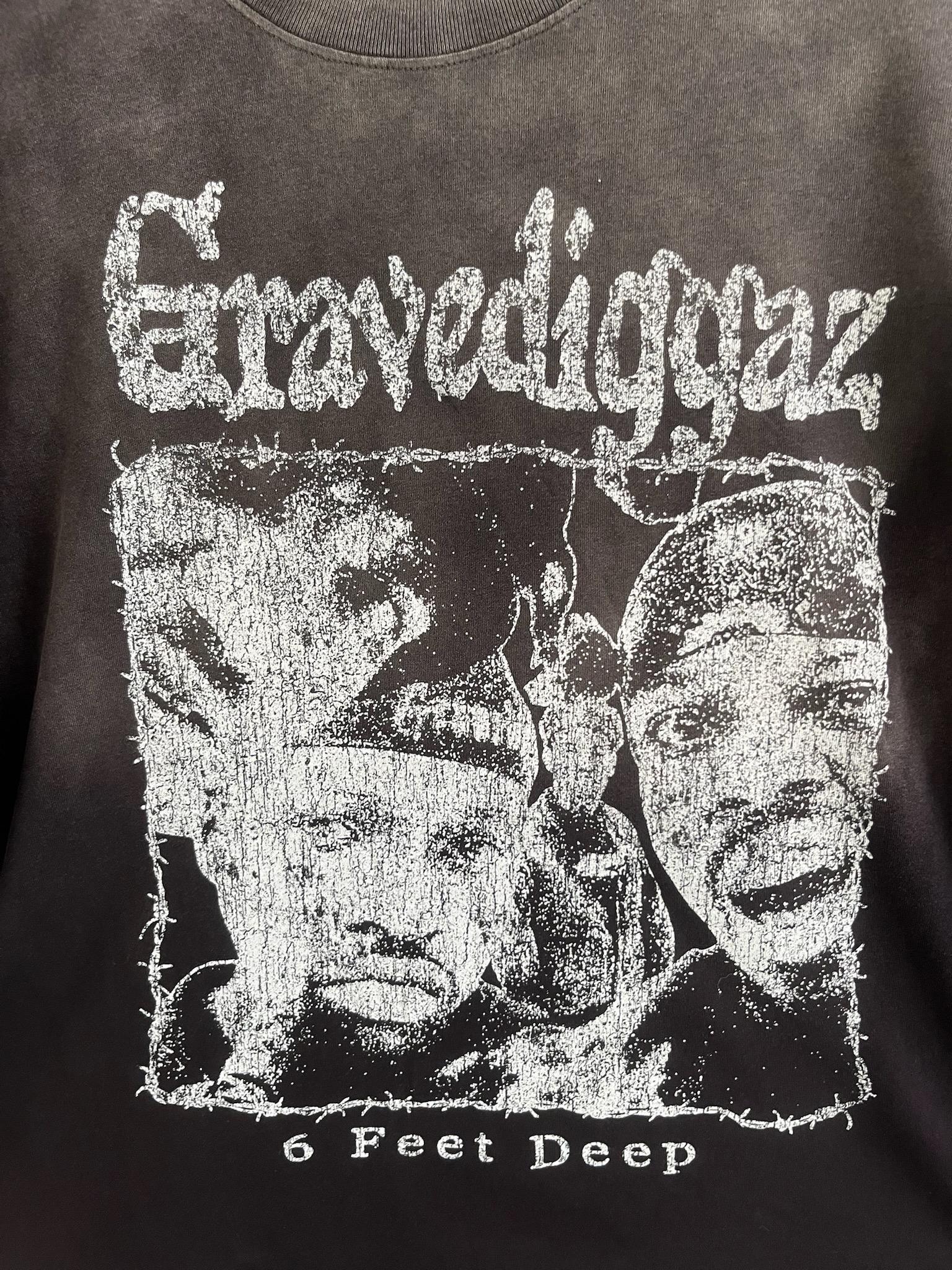 トップス Y2K/Grunge/DIG YOUR OWN GRAVE Y2K Grunge Hoodie Women S M Gray Black Full Zip Opium Skate