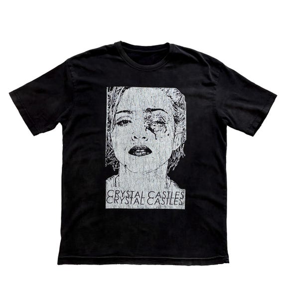 Crystal Castles T-shirt | Electronic Music Tee | Y2K Indie Electro