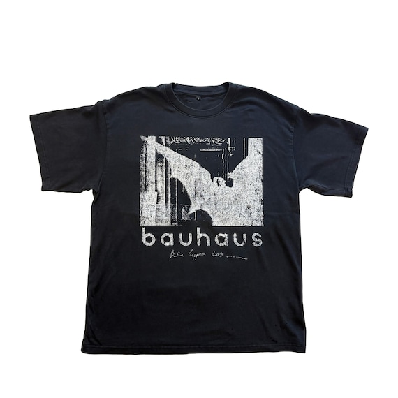 BAUHAUS（バウハウス） Tシャツ ヴィンテージ サイズXL バウハウス ベラ・ルゴシの死 Tシャツ | ゴスバンドグッズ | ブラック