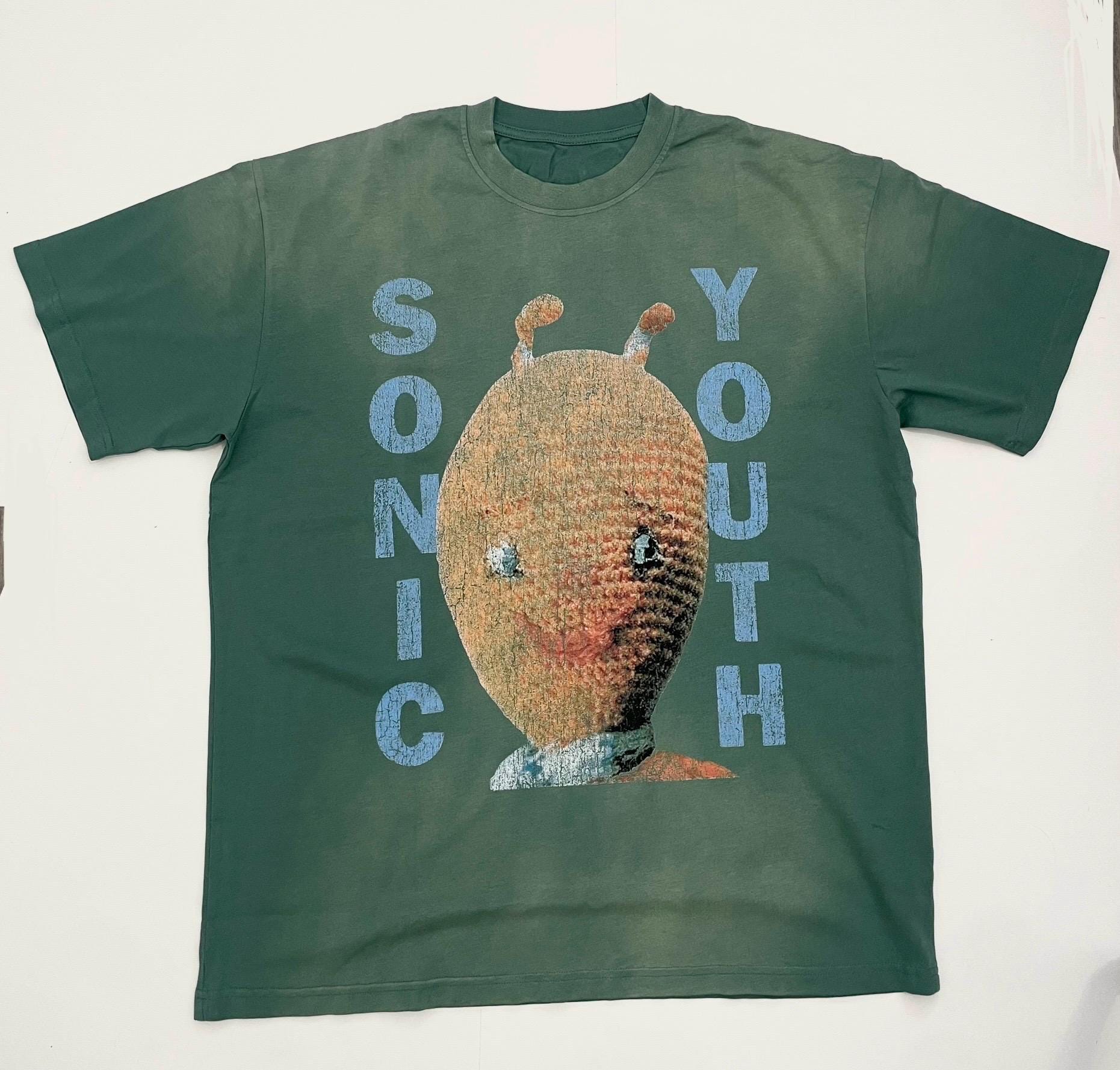 ミュージシャン 90's SONIC YOUTH T-shirt Sonic Youth band t-shirt indie rock - vintage 90s retro