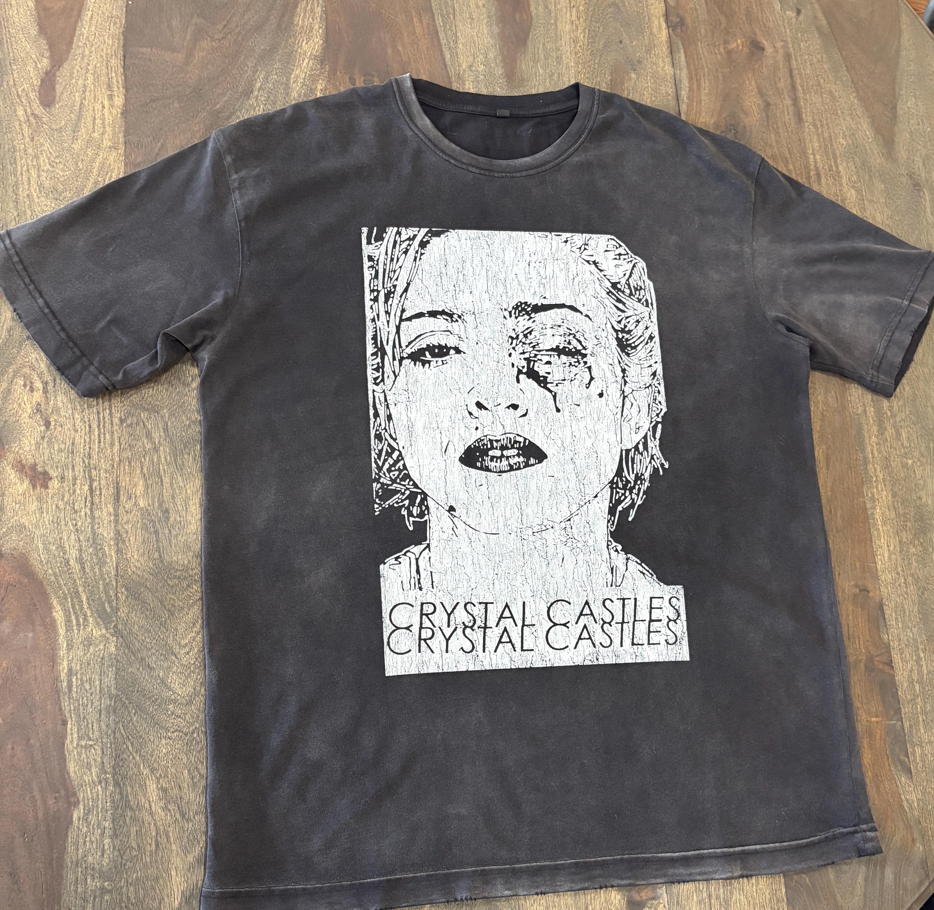 Crystal Castles T-shirt | Electronic Music Tee | Y2K Indie Electro