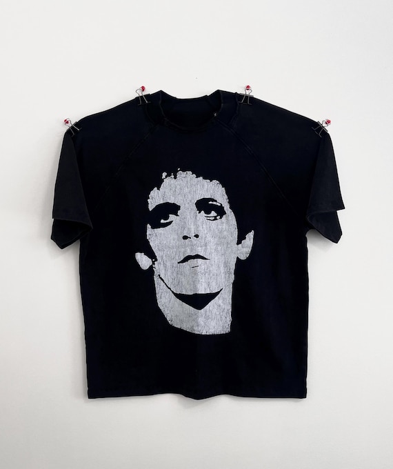 Lou Reed T-shirt | Velvet Underground Tee | Rock Band Raglan Shirt