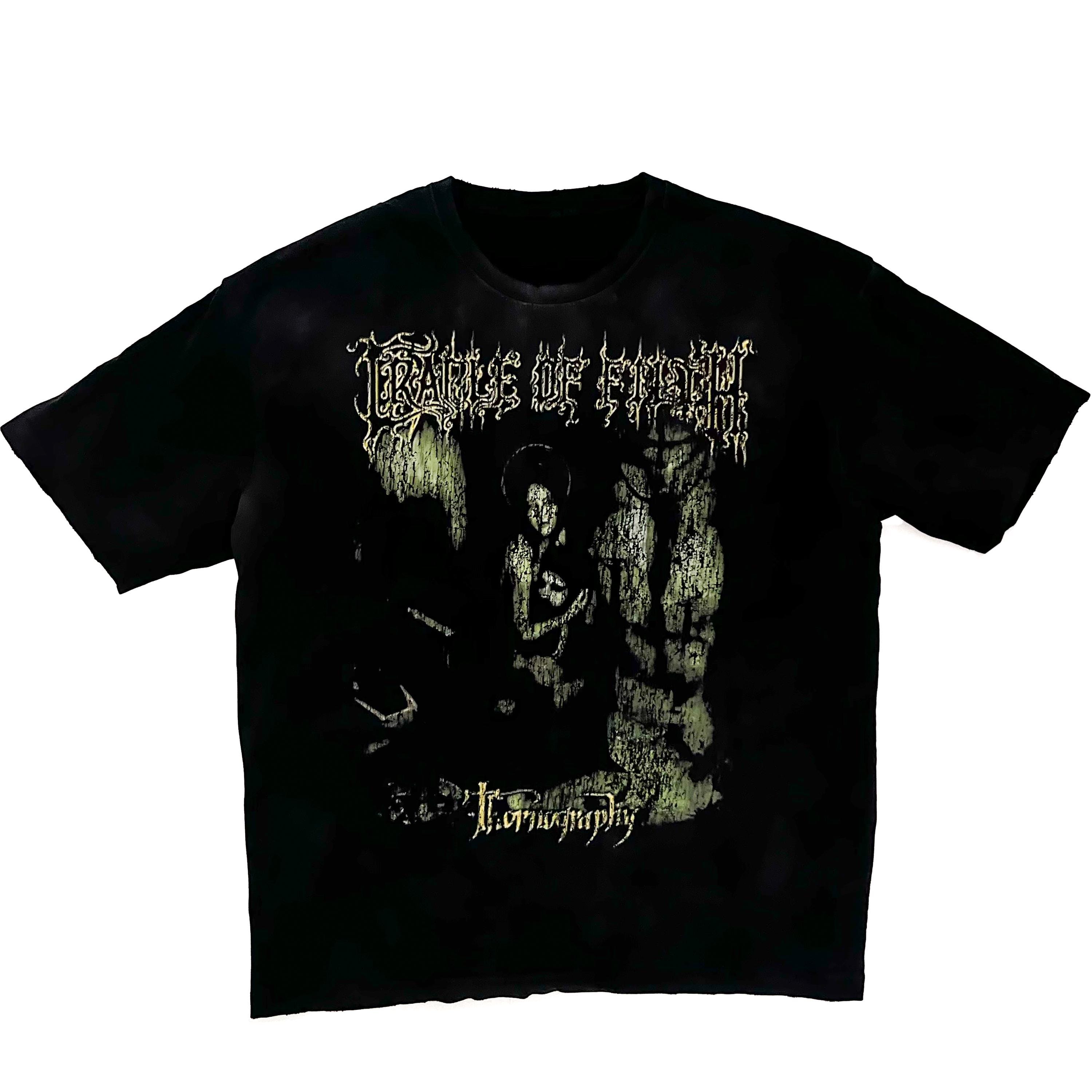 Cradle of Filth T-shirt | Black Metal Tee | Goth Metal Band Shirt