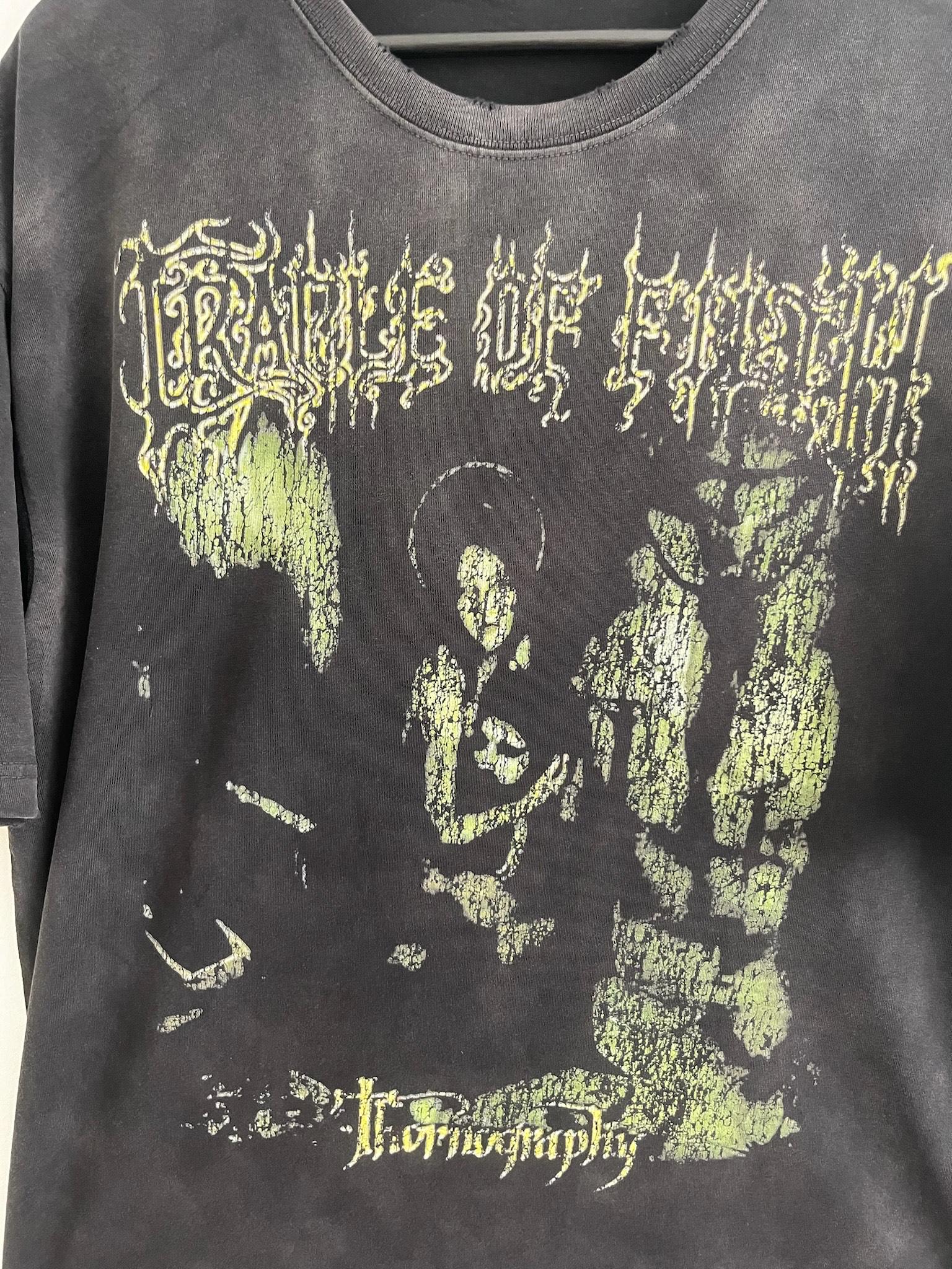 Maglia Manica Lunga Cradle Of Filth 'Cruelty And The Beast' Nera &ndash; Nuova Con Etichette