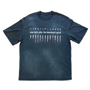 Nine Inch Nails the Downward Spiral T-shirt | NIN Merch | Black