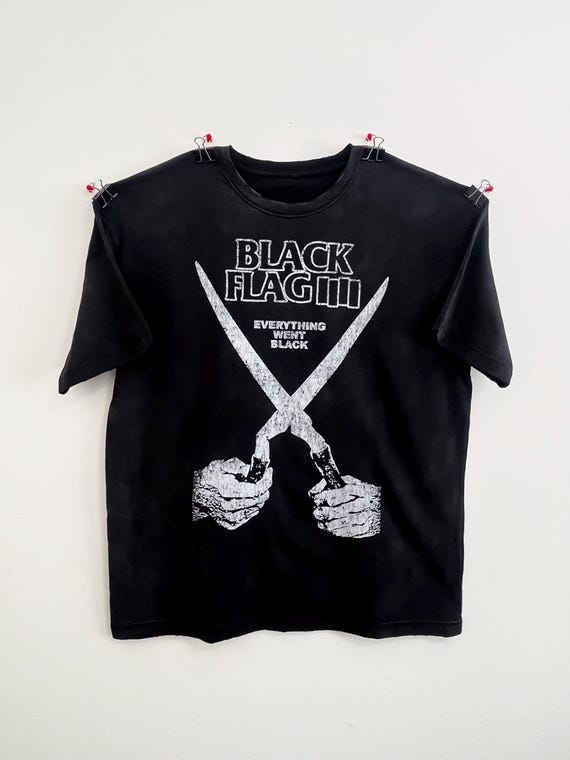 90sヴィンテージBLACK FLAG Tシャツ パンクHARDCORE Black Flag T-shirt | Punk Tee | Hardcore Band Shirt | Vintage