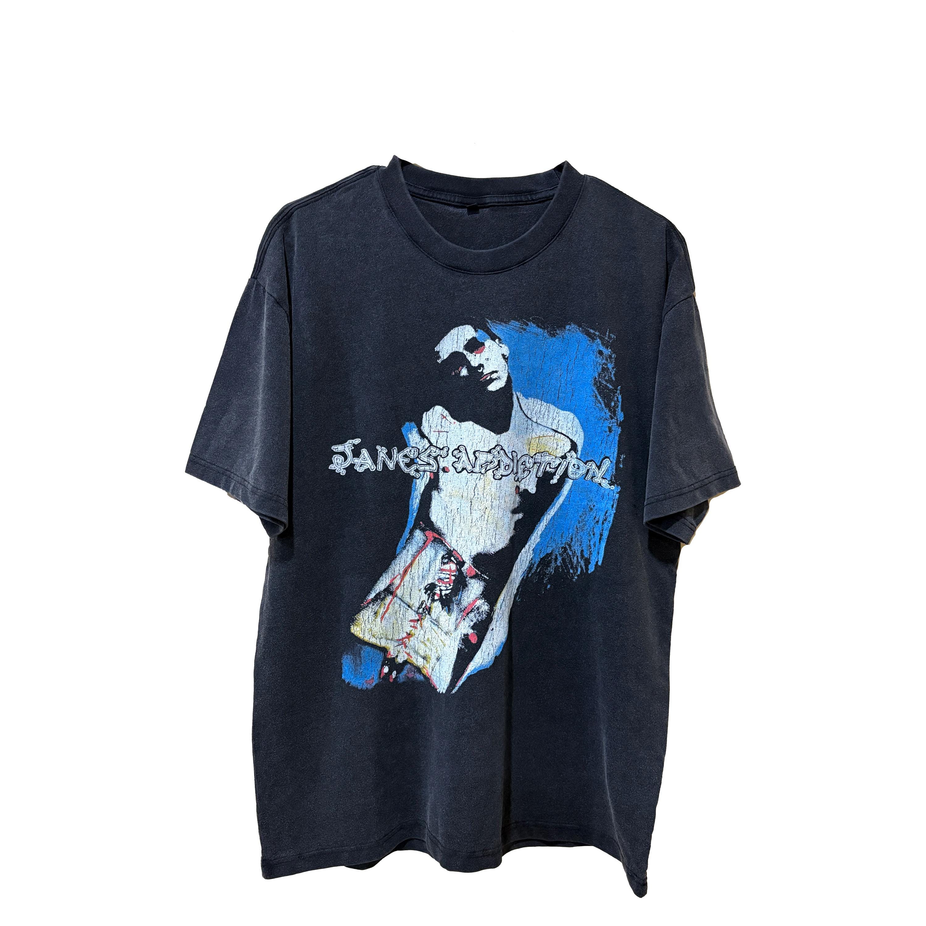 Jane's Addiction T-shirt | 90s Alternative Rock Band Shirt | Faded