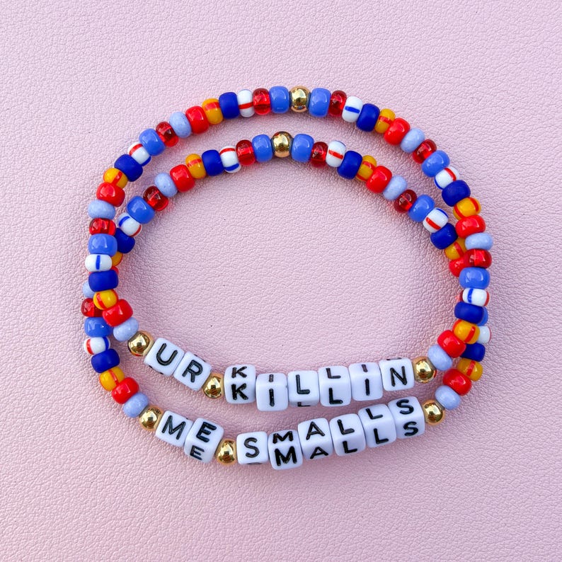 The Sandlot Beaded Bracelet Set of 2 - You're Killin Me Smalls image 1