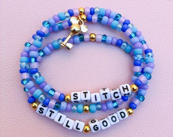 Stitch Beaded Bracelets