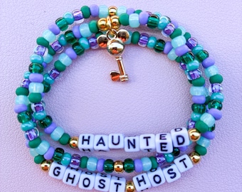 Disney Haunted Mansion Foolish Mortal Beaded Bracelets