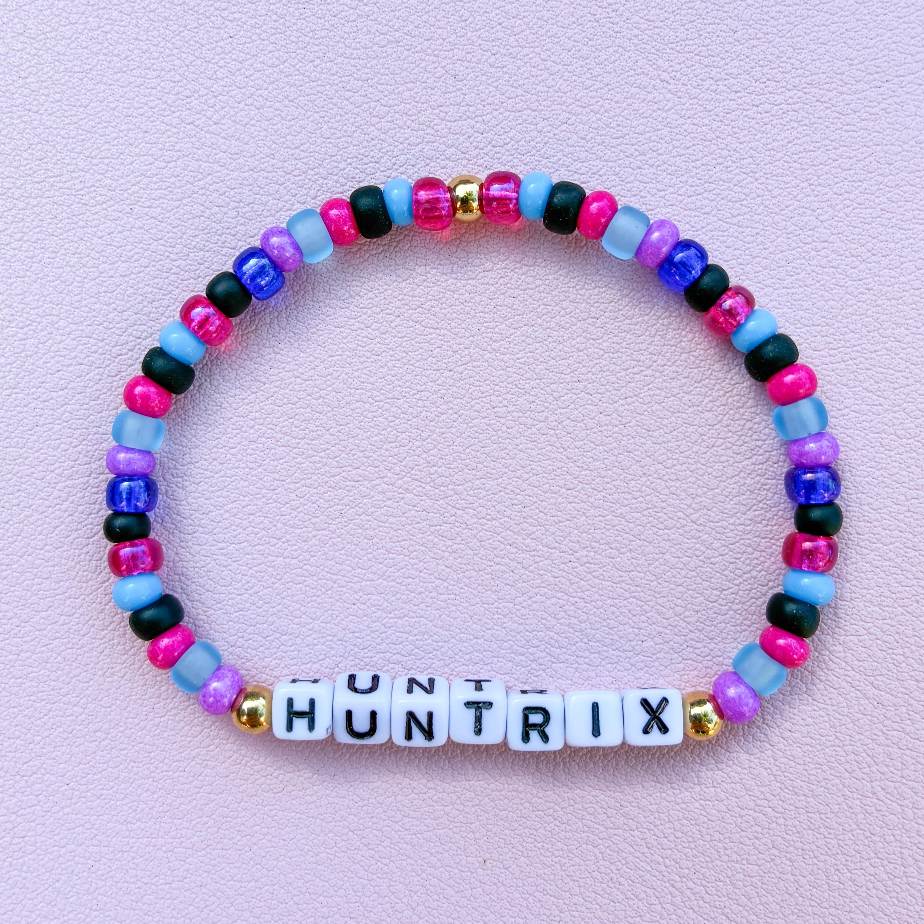 Huntrix Beaded Bracelets - Rumi - Mira - Zoey - KPOP Demon Hunters