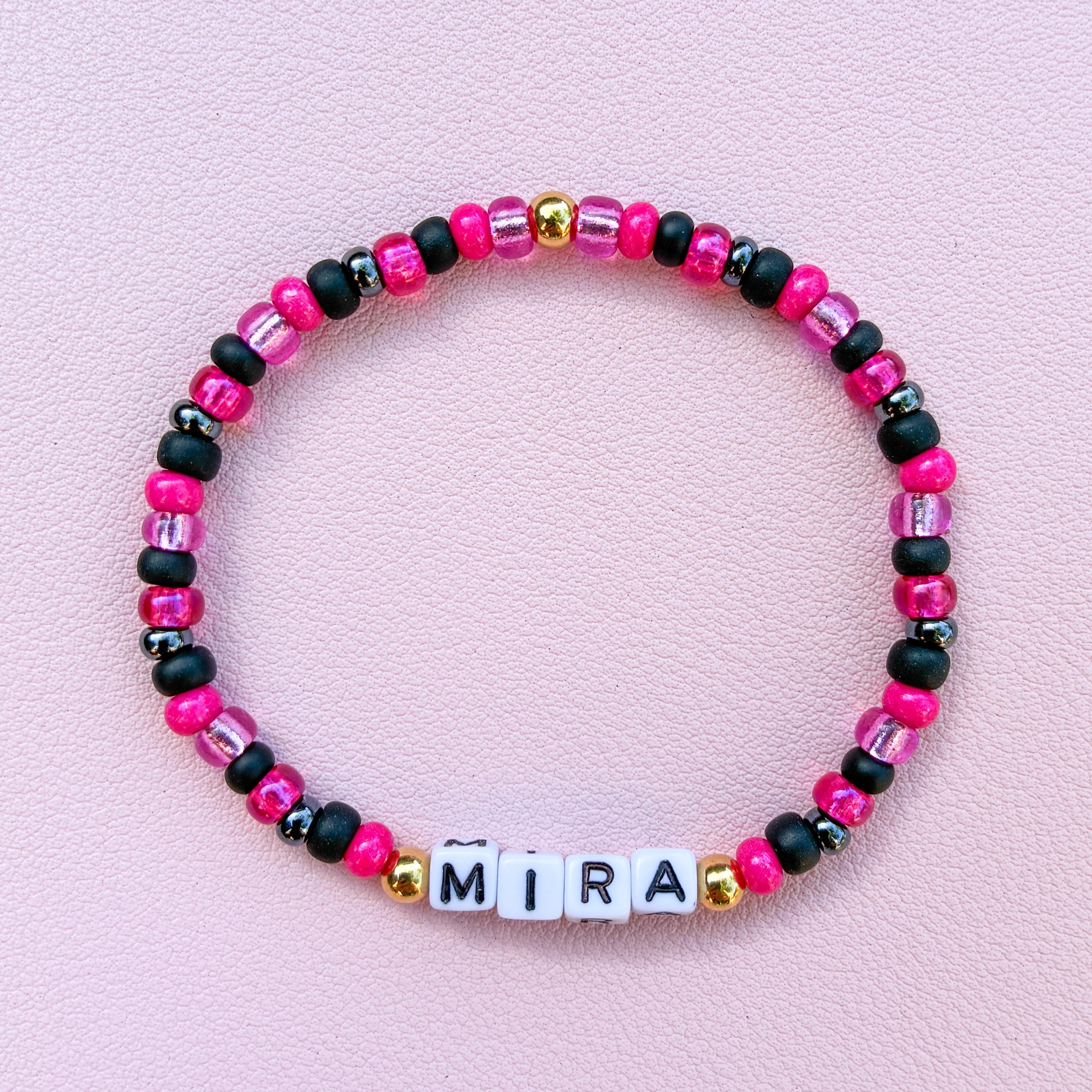 Huntrix Beaded Bracelets - Rumi - Mira - Zoey - KPOP Demon Hunters