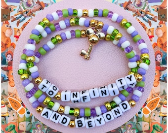 Toy Story - To Infinity And Beyond Beaded Bracelets