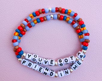 Toy Story Beaded Bracelets Custom You've Got A Friend In Me - Friendship Bracelets