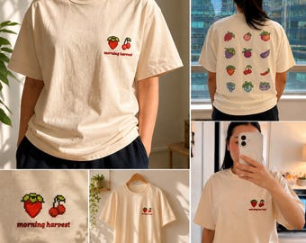 La camiseta perfecta de Stardew Valley / Acabas de encontrar el mejor regalo <3 / Camiseta BORDADA de peso pesado / Camiseta Hype ultra premium, suave y duradera
