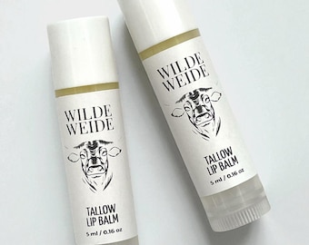 Tallow & Cacao Lippenbalsem: 100% Natuurlijke Ingrediënten voor Droge Lippen
