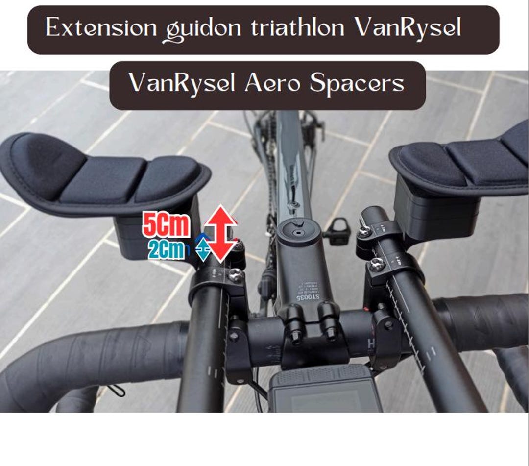 Vanrysel Aero Spacers – TT Riser Kit (adjustable Heights 2 to 5cm) - Etsy