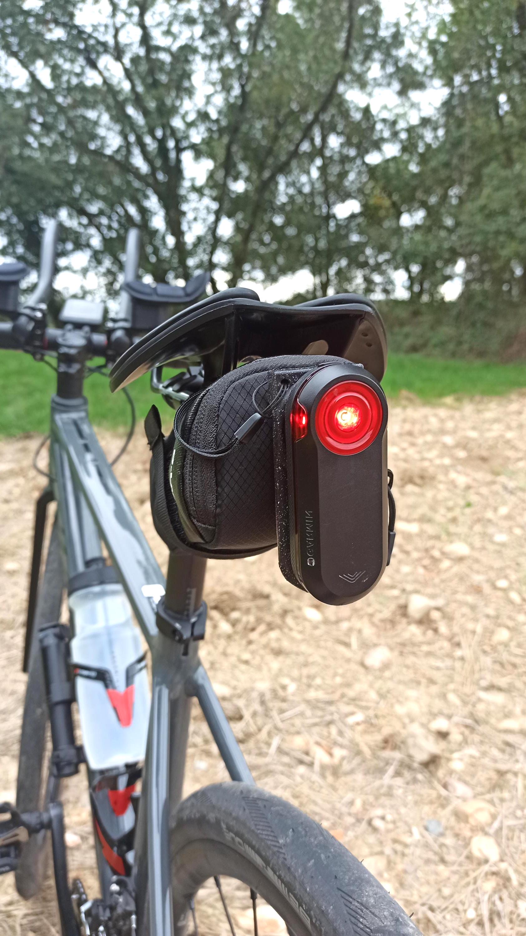 Support Garmin Varia sacoche - Compatible Fixations Lumières & Sacoches Bikepacking