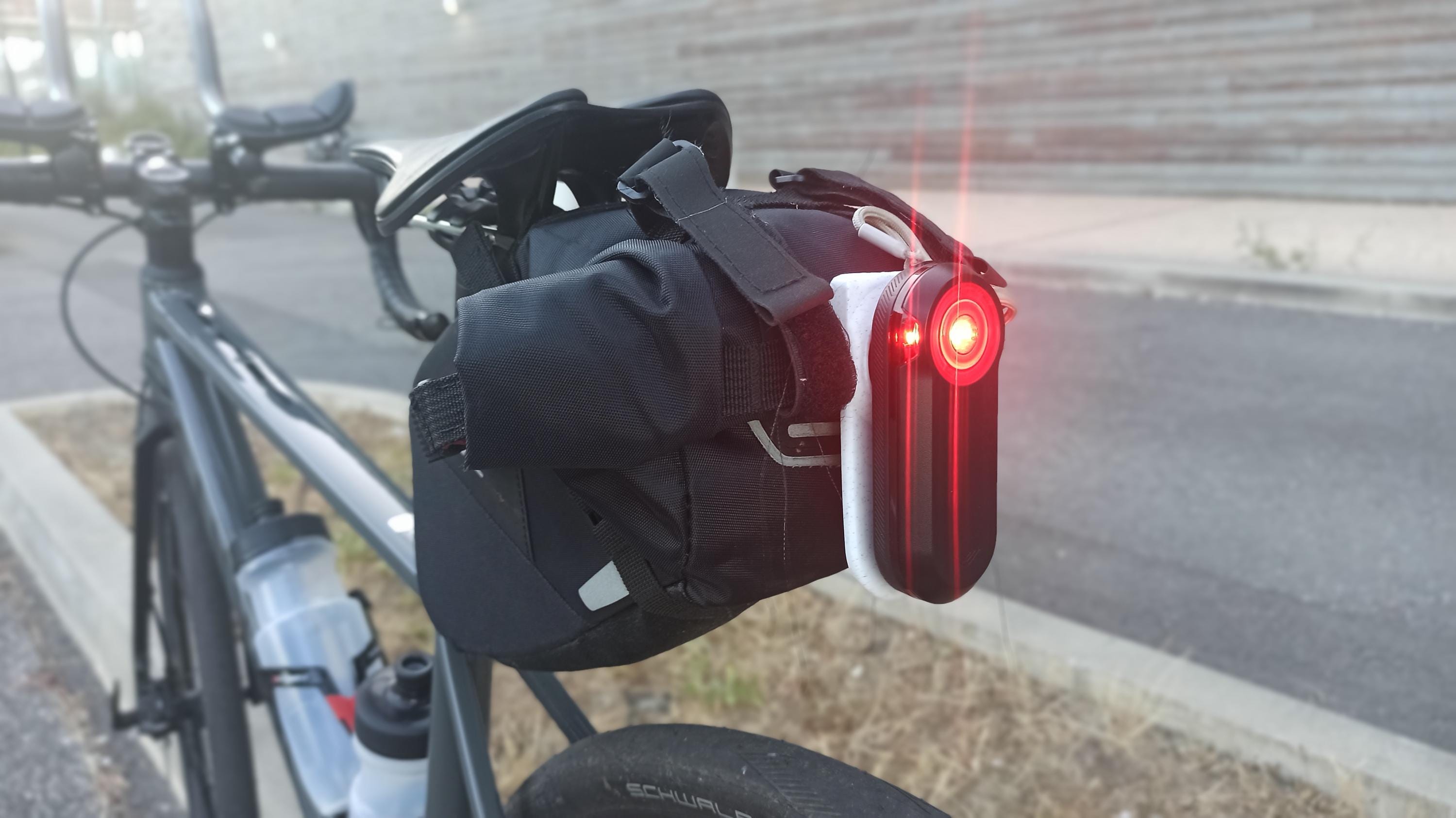 Support Garmin Varia sacoche - Compatible Fixations Lumières & Sacoches Bikepacking