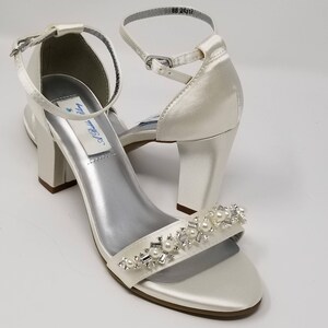 bridal sandals heels