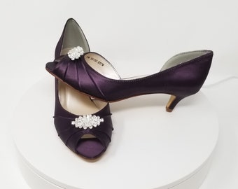 eggplant colored pumps