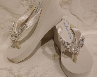 wedding shoes flip flops