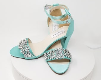 tiffany blue high heels