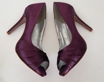 eggplant color shoes