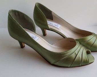 sage coloured shoes