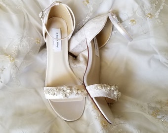 ivory leather shoes for wedding