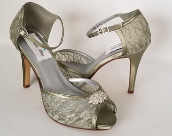 sage dress shoes