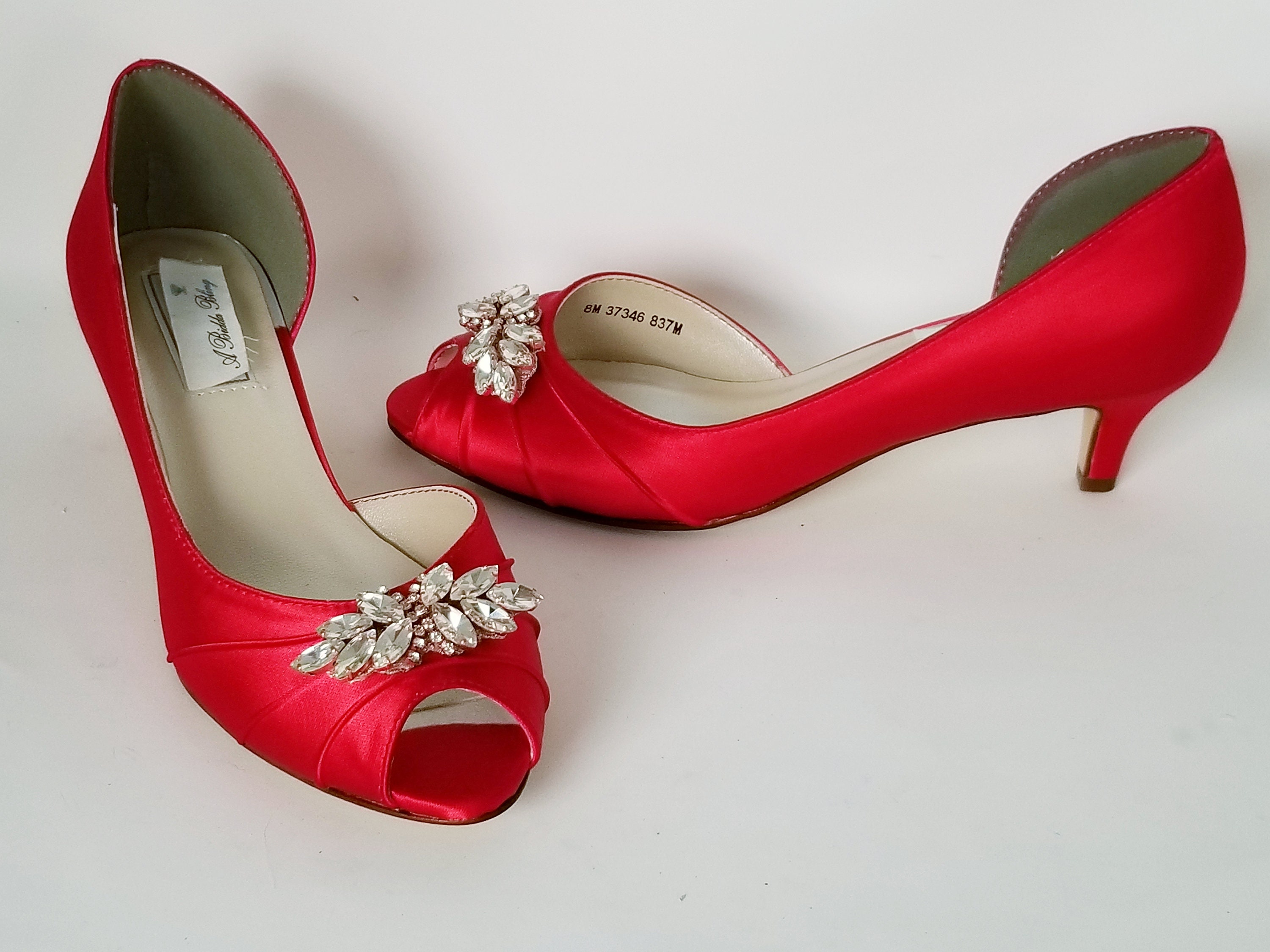 colorful bridal shoes