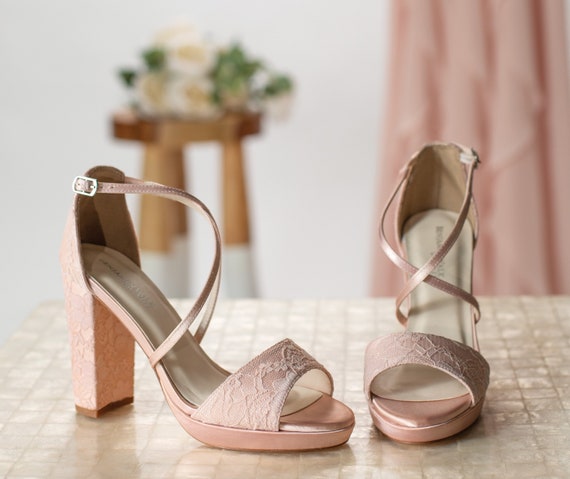 Lilactime Floral Heel in pink • Designer Wedding Shoes • Diane Hassall Wedding  Shoes