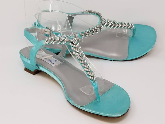 aqua blue shoes