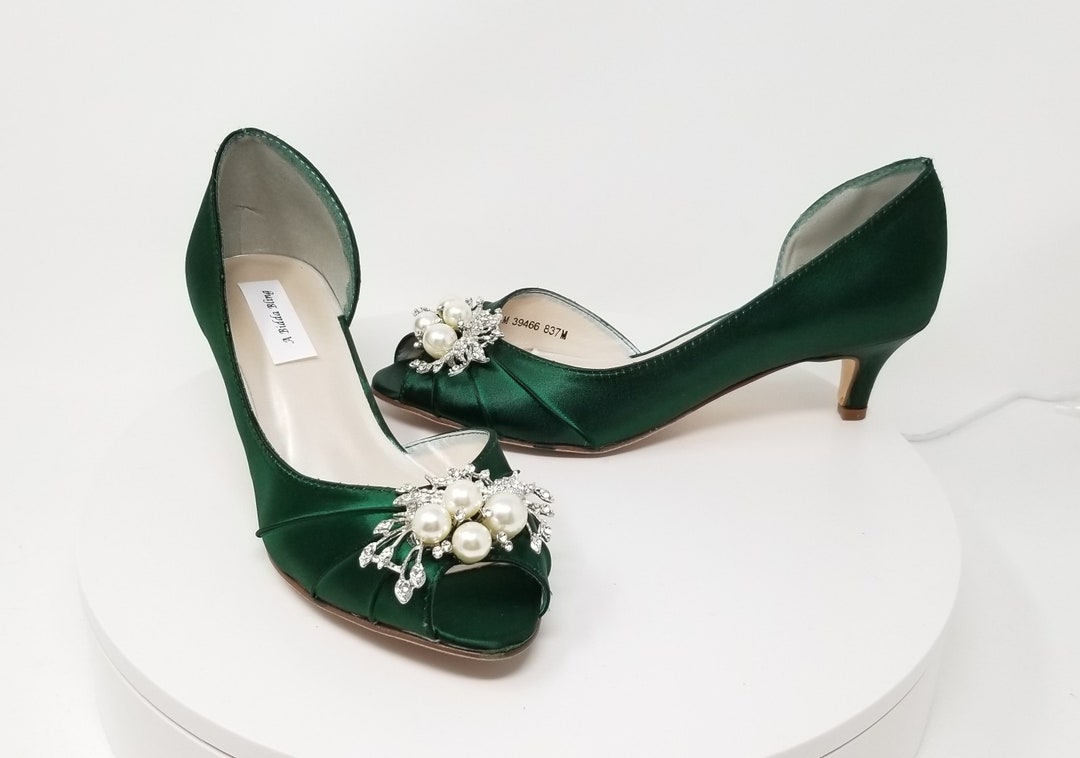Buy Emerald Green Shoes Online In India - Etsy India