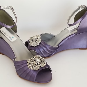 lilac coloured shoes