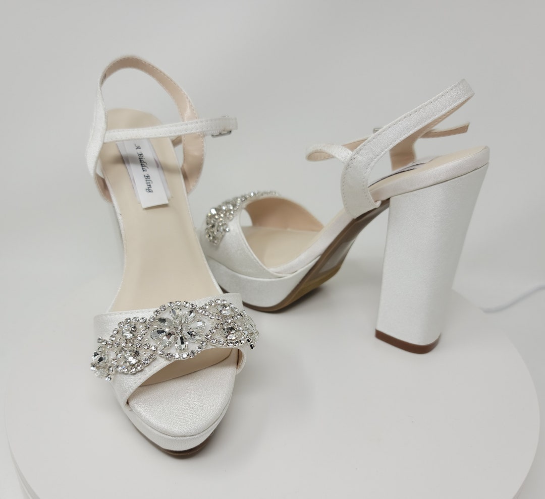 ivory bridal shoes