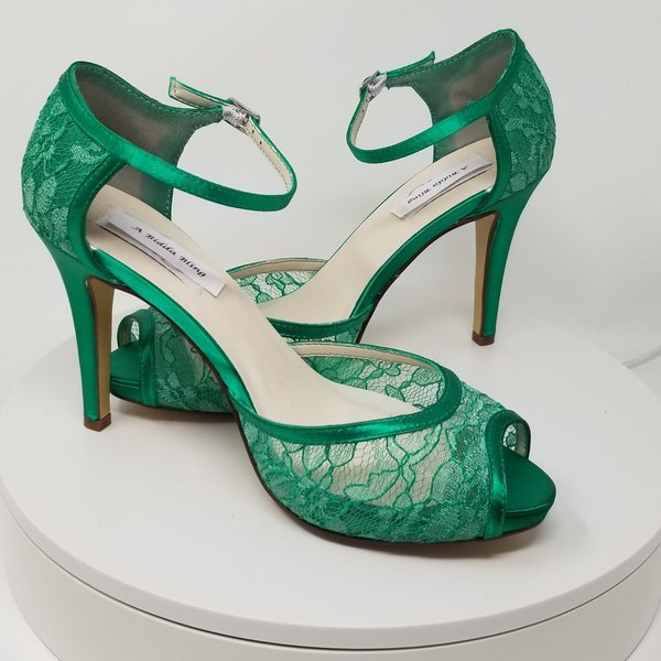 emerald green shoes