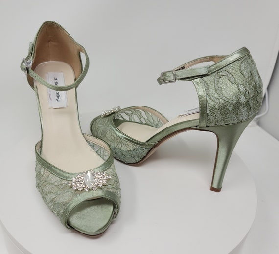 Emerald Green Suede Stilettos for Petites! | Small Shoes by Cristina Correia
