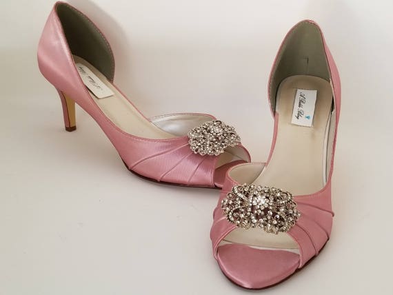 shoes that match with dusty pink dress