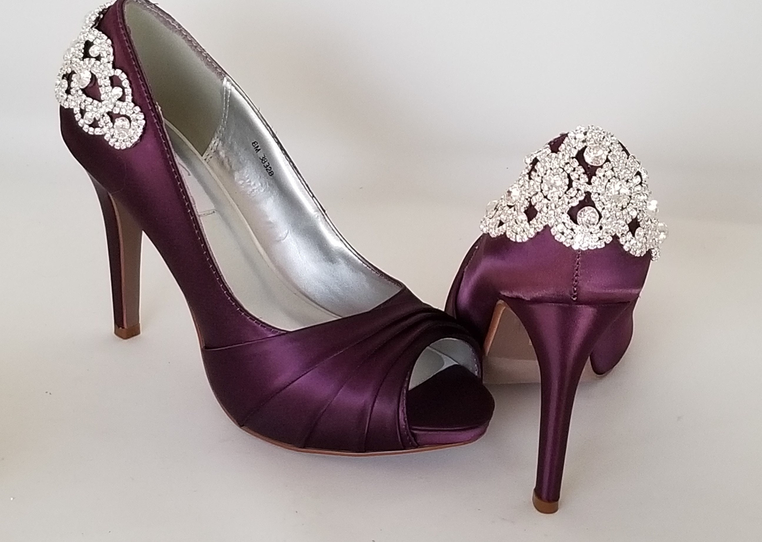 eggplant color shoes