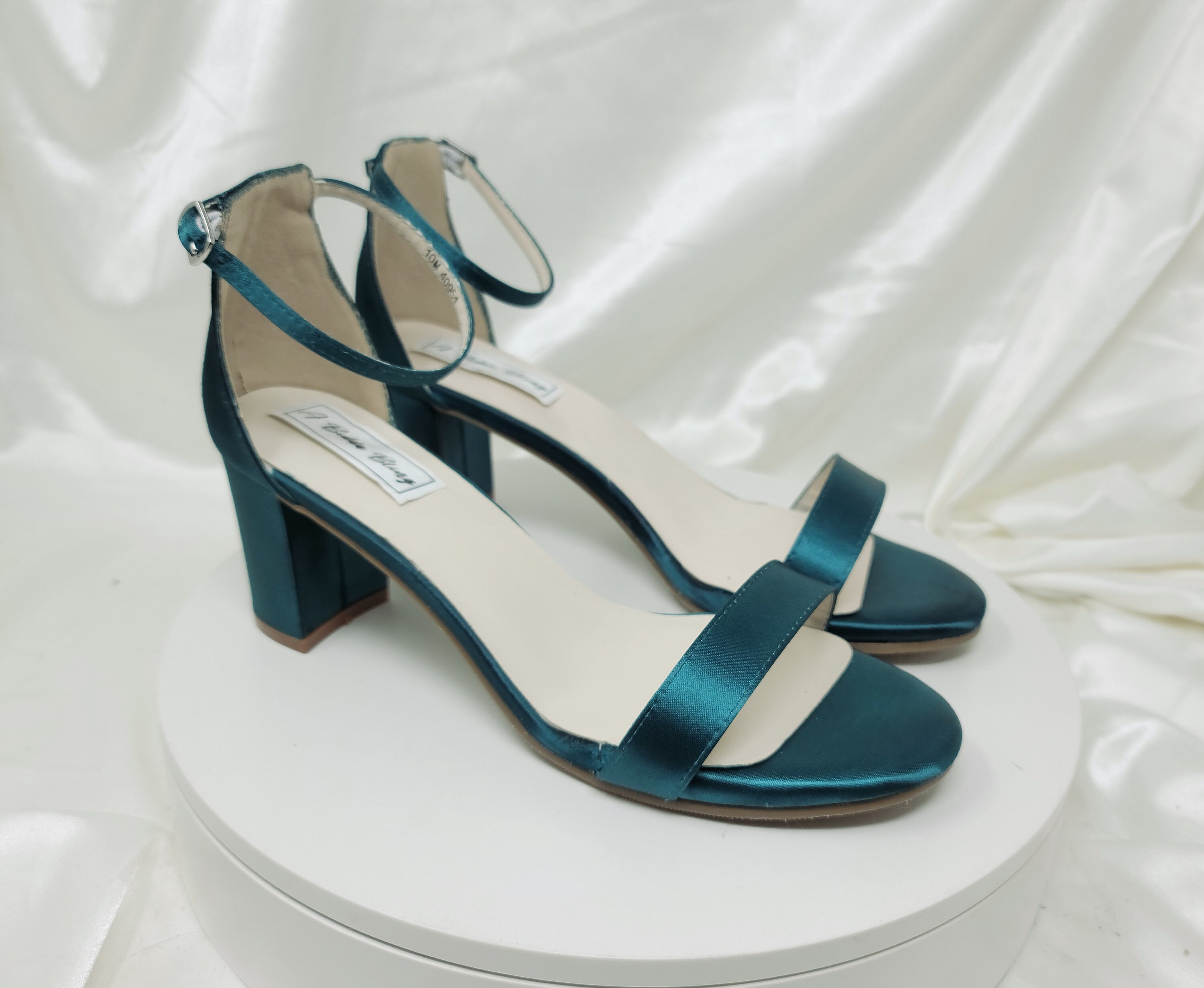 Teal Block Heel Wedding Shoes Teal Chunky Heels Teal Bridal Shoes OVER Teal Block Heel Wedding Shoes Teal Chunky Heels Teal Bridal Shoes OVER