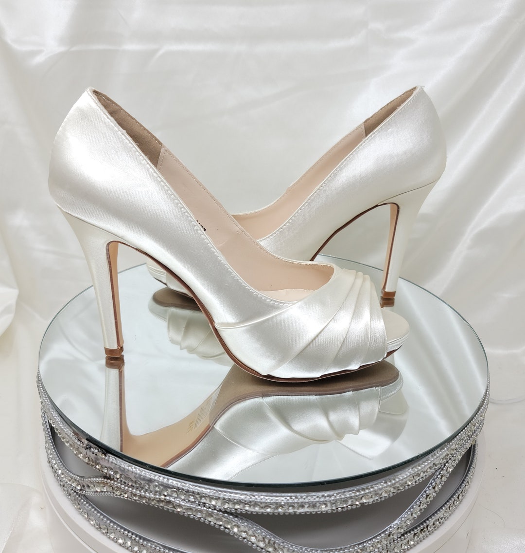 dyeable ivory wedding shoes